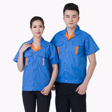 短袖工作服上衣批发