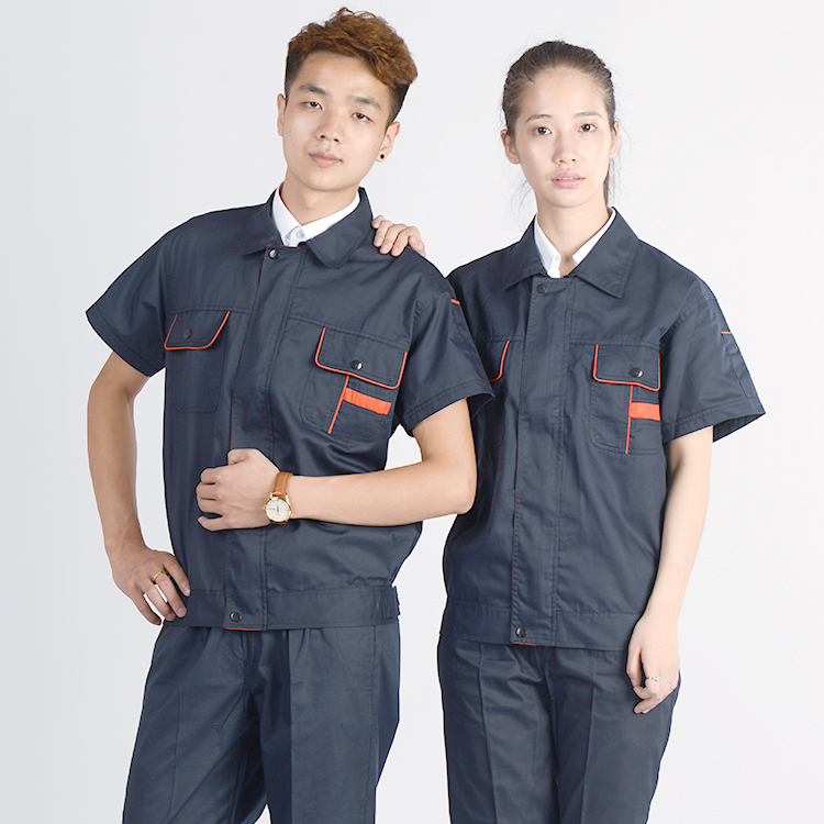 夏季短袖工作服