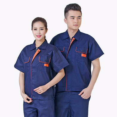 夏季新款工作服短袖